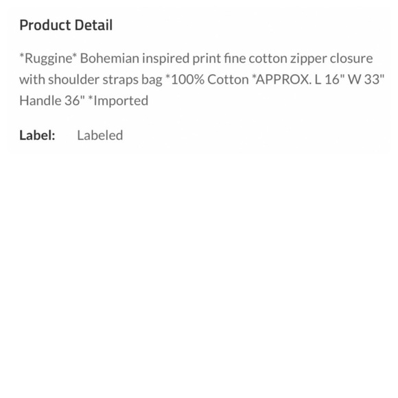 Bohemian inspired bag NWT Multi color - Picture 6 of 6